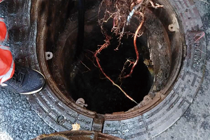 龙楼镇管道预处理